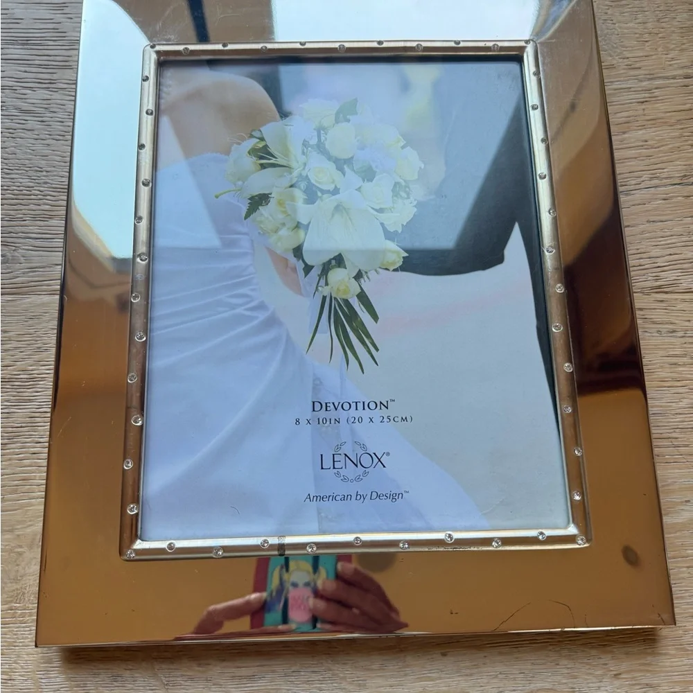 Lenox Devotion Silver Picture Frame 8x10” price firm!
